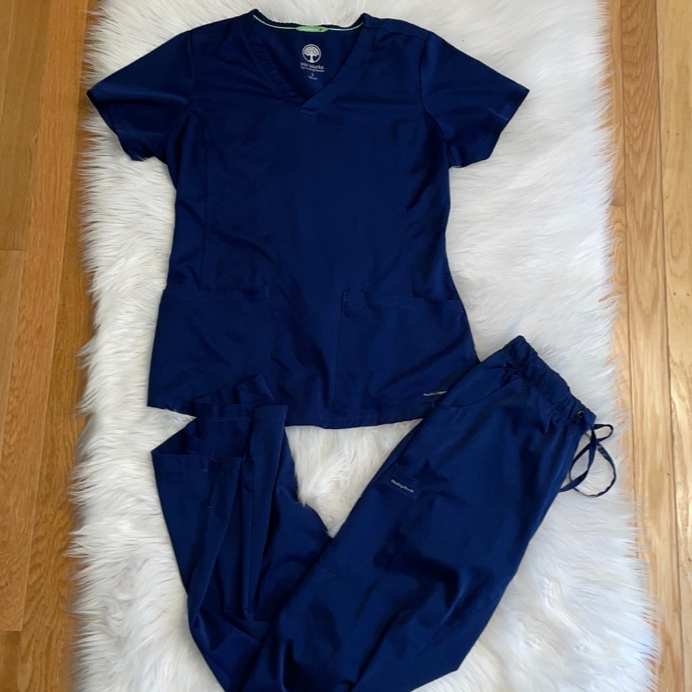 Healing hands navy scrubs